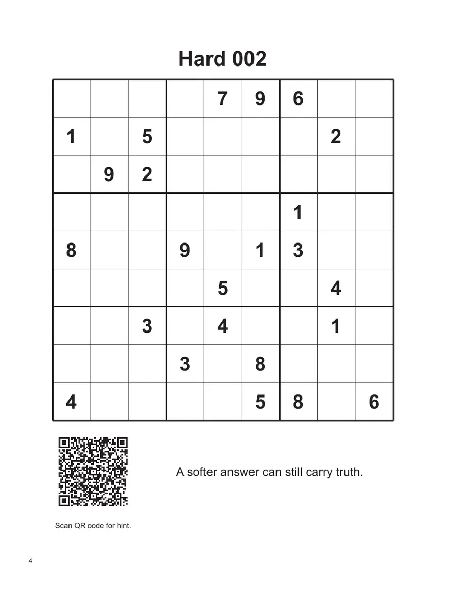 Hard 002 sample puzzle page